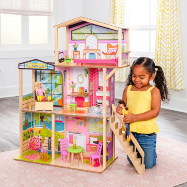 Домик для кукол KidKraft Blooming Spring Garden домик 20380-CSMIT1 3+ photo 3