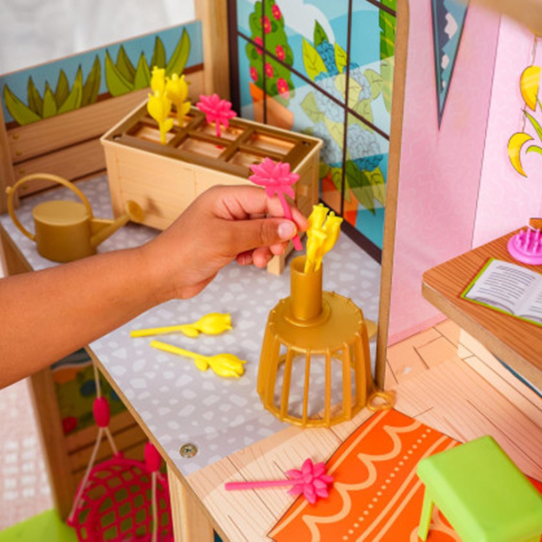 Домик для кукол KidKraft Blooming Spring Garden домик 20380-CSMIT1 3+ photo 5