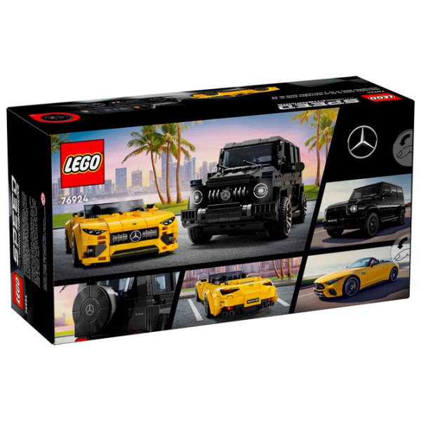 Конструктор LEGO Mercedes-AMG G 63 & Mercedes-AMG SL 63 Разноцветный Количество деталей 808, 10+ photo 10