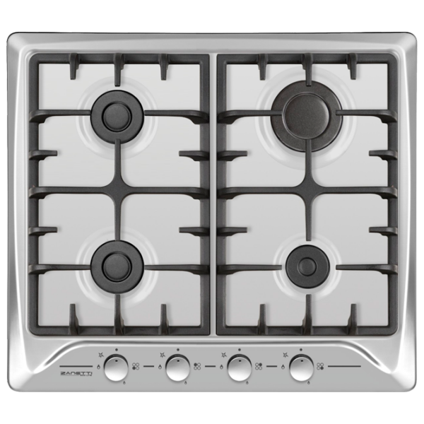 Plită încorporabilă pe gaz Zanetti ECO 1120 Inox Oțel emailat, Gratare: Emailate photo 1