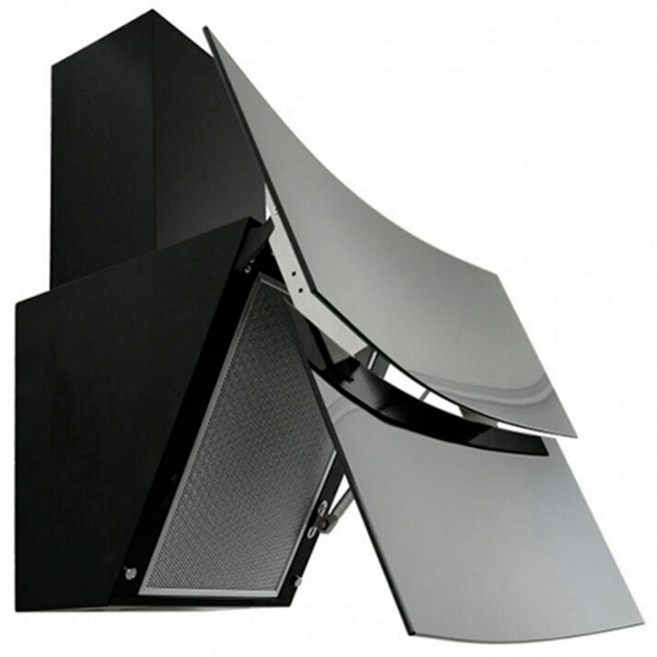 Hotă Tornado Sky Touch Free 1100 Black 60 cm, Recirculare, 1100 m³/h photo 3
