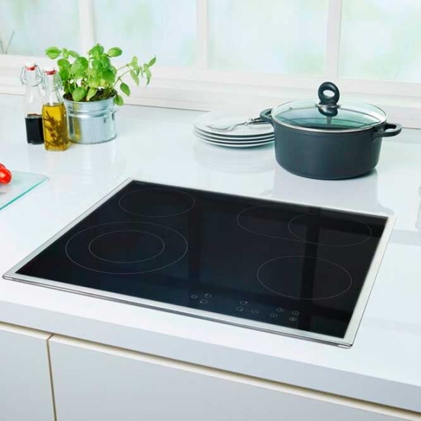 Plită încorporabilă electrică Midea MC-HF672B Black Vitroceramică, 6500 W, Hi-light photo 2