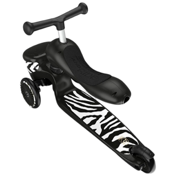 Trotinetă pentru copii cu trei roți Scoot and Ride Highway Kick 1 Lifestyle () Black 1 an, 50 kg, Din PU photo 2