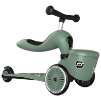 Trotinetă pentru copii cu trei roți Scoot and Ride Highway Kick 1 Lifestyle () Green 1 an, 50 kg, Din PU