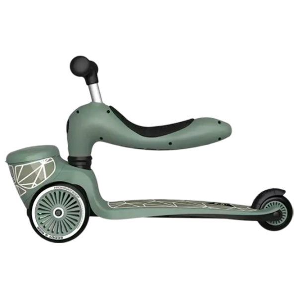 Trotinetă pentru copii cu trei roți Scoot and Ride Highway Kick 1 Lifestyle () Green 1 an, 50 kg, Din PU photo 4