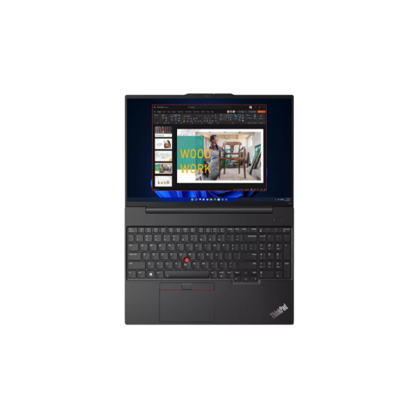 Laptop Lenovo ThinkPad E16 Gen 1 Black 16" | 16 GB | 1 TB | Intel Core i7 1355U | VGA Integrată photo 4