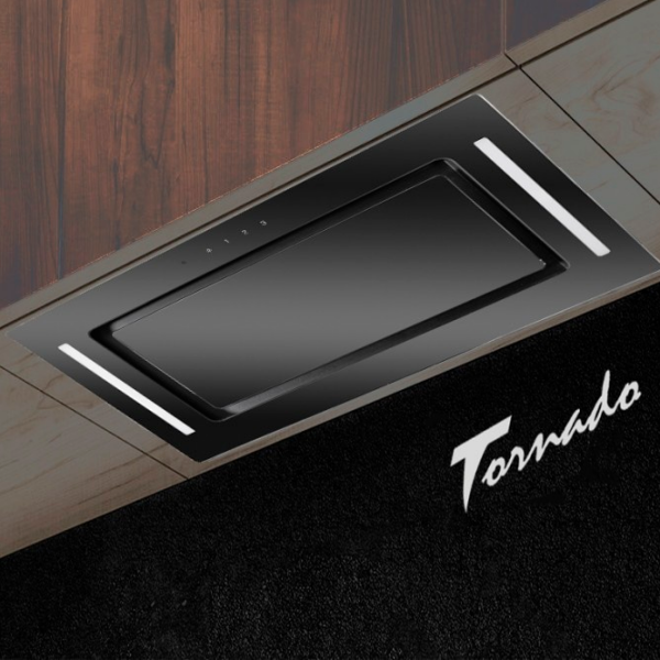 Hotă Tornado Modul Sensor 1200 Black 52 cm, Recirculare, 1200 m³/h photo 3