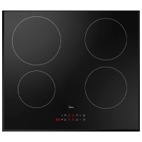 Plită încorporabilă cu inducție Midea MC-IF7251J1-A Black Vitroceramică, 7400 W