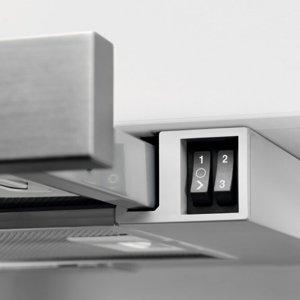 Вытяжка Zanussi ZHP60350SA Нержавеющая сталь 60 см, Рециркуляция, 360 м³/ч photo 2