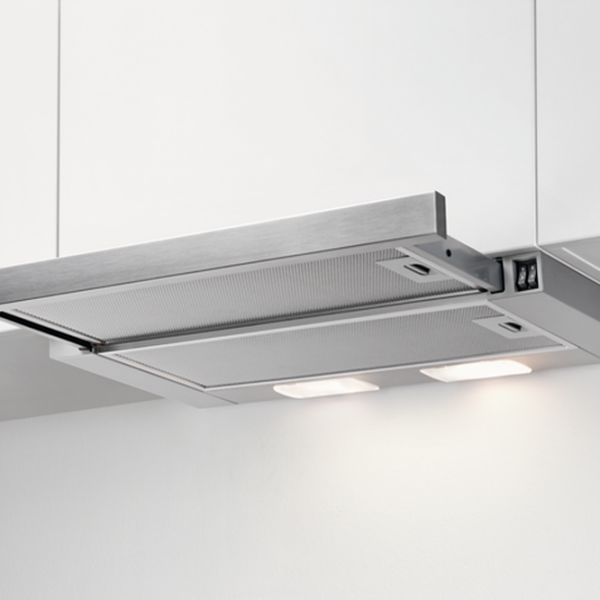 Вытяжка Zanussi ZHP60350SA Нержавеющая сталь 60 см, Рециркуляция, 360 м³/ч photo 4
