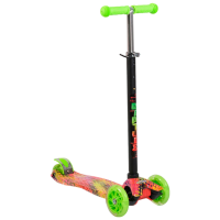 Trotinetă pentru copii cu trei roți Moni Rapture (3800146225674) Green 3 ani, 40 kg, Din PU