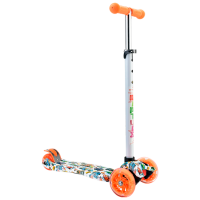 Trotinetă pentru copii cu trei roți Moni Rapture (3800146225681) Orange 3 ani, 40 kg, Din PU