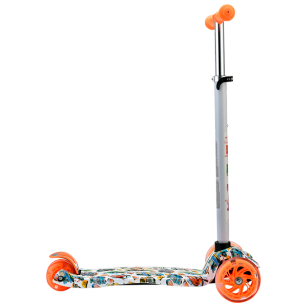 Trotinetă pentru copii cu trei roți Moni Rapture (3800146225681) Orange 3 ani, 40 kg, Din PU photo 2