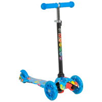 Trotinetă pentru copii cu trei roți Moni Fidget (3800146227944) Blue 3 ani, 40 kg, Din PU