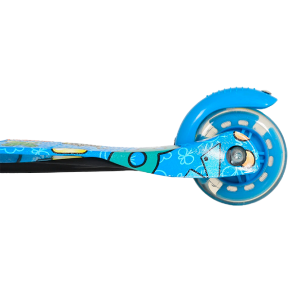 Trotinetă pentru copii cu trei roți Moni Fidget (3800146227944) Blue 3 ani, 40 kg, Din PU photo 5