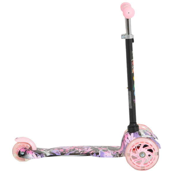 Trotinetă pentru copii cu trei roți Moni Fidget (3800146227951) Pink 3 ani, 40 kg, Din PU photo 2