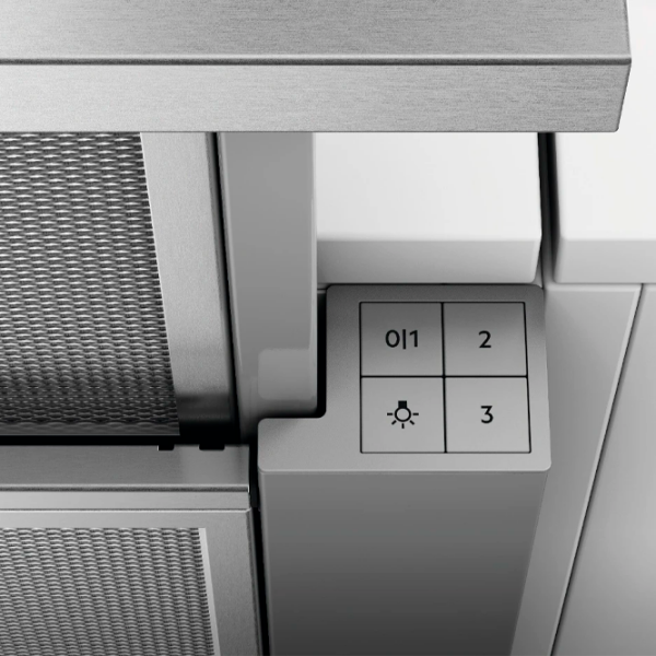 Hotă Electrolux LFP416X Inox 60 cm, Recirculare, 440 m³/h photo 2