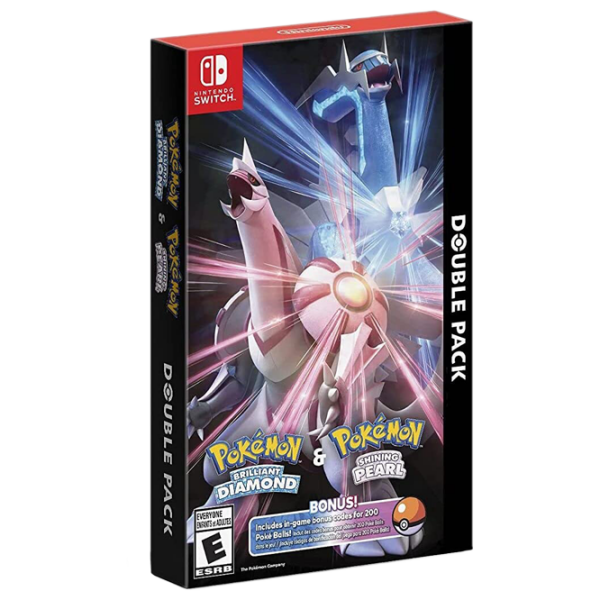 Pokemon Brilliant Diamond + Shining Pear Nintendo Switch Action / 7+ photo 1