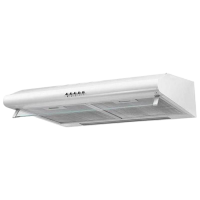 Hotă Zanetti 501 White 50 cm, Recirculare, 450 m³/h