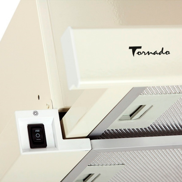 Hotă Tornado STORM 700 Beige 60 cm, Recirculare, 700 m³/h photo 2