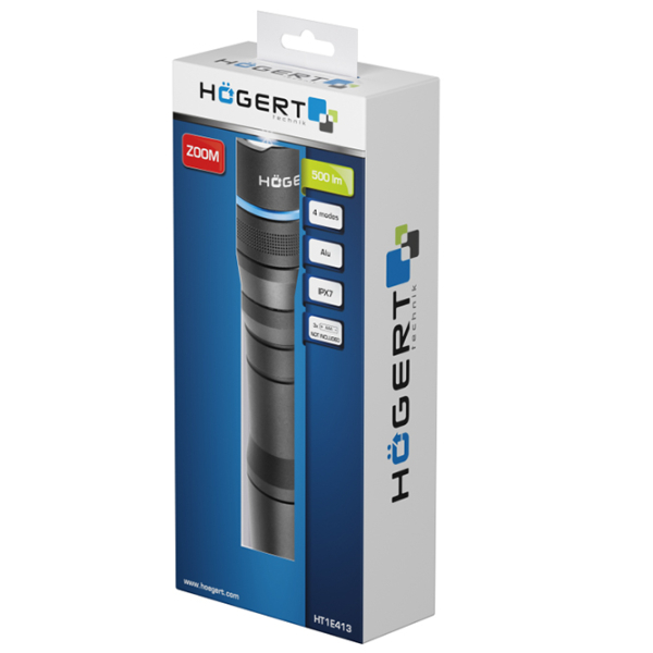 Lanternă Hoegert HT1E413 Black  photo 4