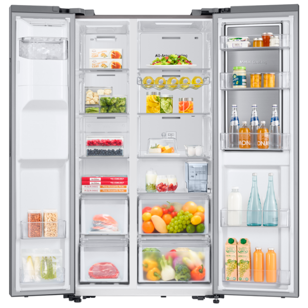 Frigider Samsung RH64DG53R3S9UA Inox 408l / No Frost, 202l / No Frost, A++ photo 5