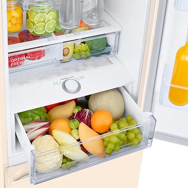 Frigider Samsung RB38C676EEL/UA Beige 276l / No Frost, 112l / No Frost, E photo 6