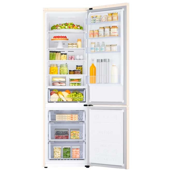 Frigider Samsung RB38C600EEL/UA Beige 273l / No Frost, 112l / No Frost, E photo 5