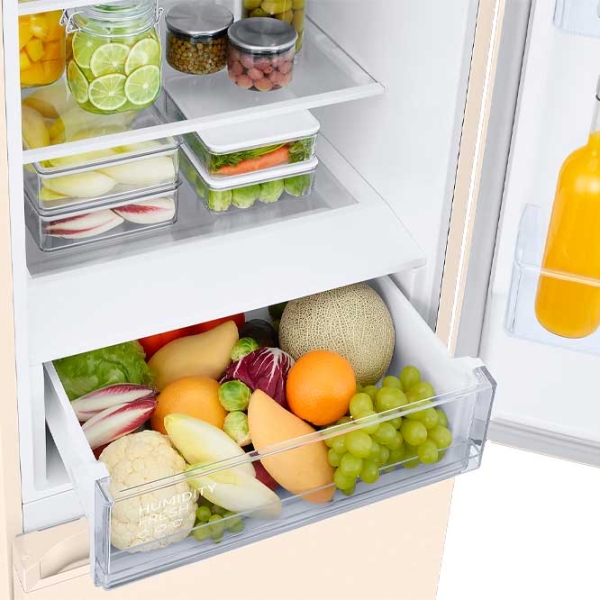 Frigider Samsung RB38C600EEL/UA Beige 273l / No Frost, 112l / No Frost, E photo 6