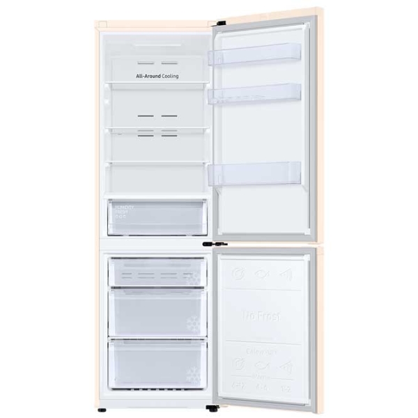 Холодильник Samsung RB34C600EEL/UA Бежевый 228Л / No Frost, 124л / No Frost, E photo 4