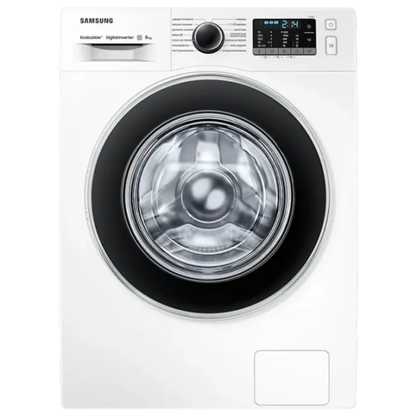 Mașină de spălat Samsung WW80J52E0HW/CE White 8 kg, 1200 rpm, A+++ photo 1