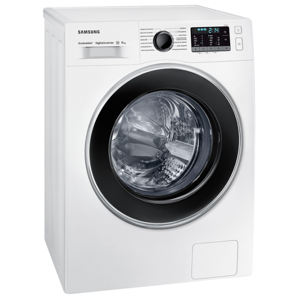 Mașină de spălat Samsung WW80J52E0HW/CE White 8 kg, 1200 rpm, A+++ photo 2