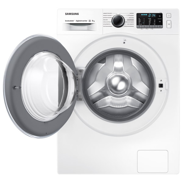 Mașină de spălat Samsung WW80J52E0HW/CE White 8 kg, 1200 rpm, A+++ photo 4