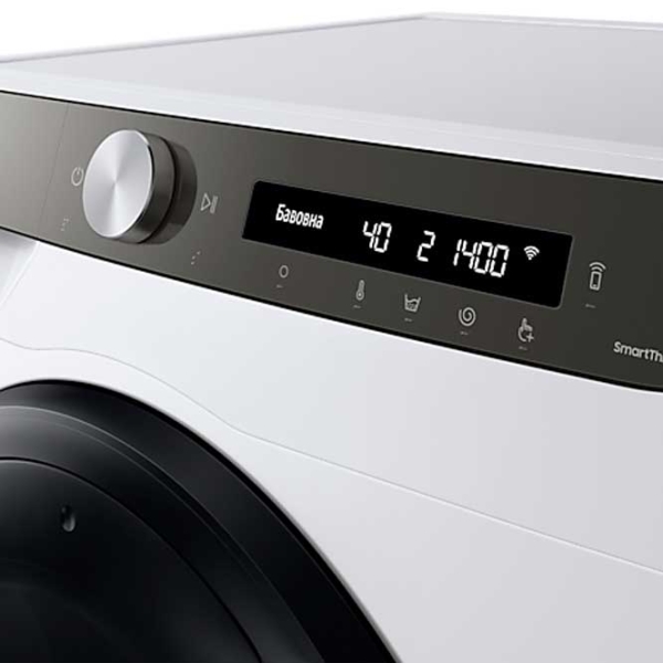 Mașină de spălat Samsung WW90T554CAT1UA White 9 kg, 1400 rpm, A photo 7