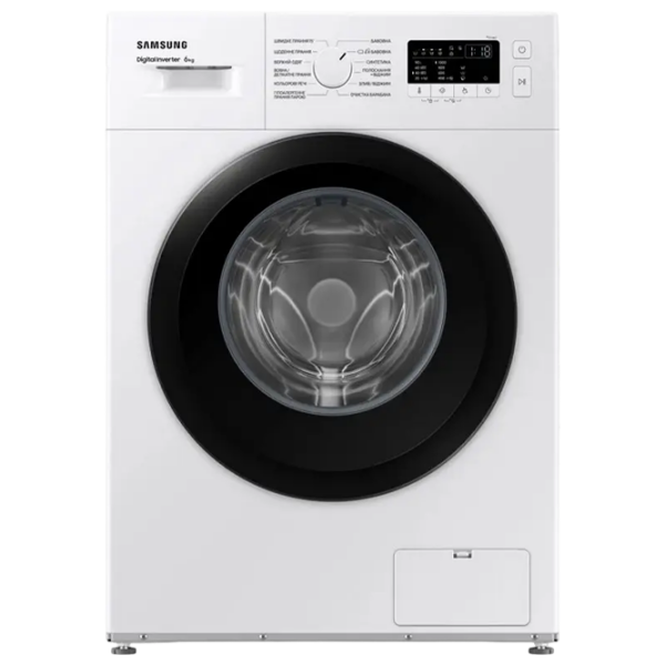 Mașină de spălat Samsung WW60A3100BE/LP White 6 kg, 1000 rpm, C photo 1