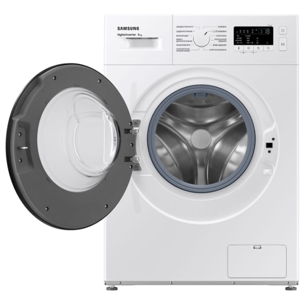 Mașină de spălat Samsung WW60A3100BE/LP White 6 kg, 1000 rpm, C photo 6