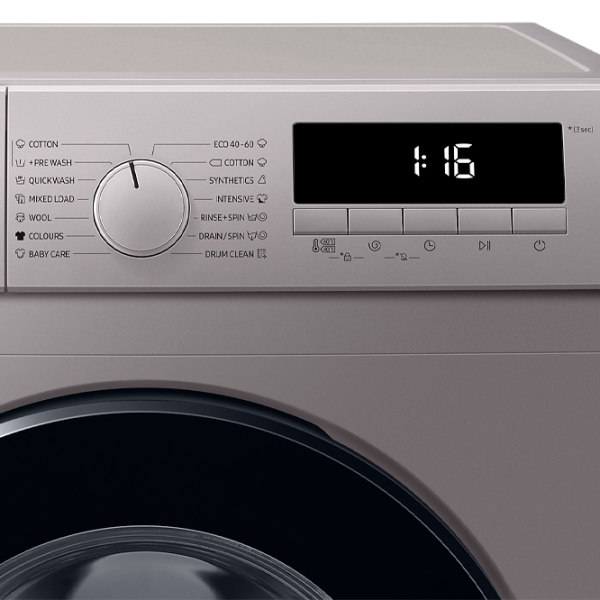 Mașină de spălat Samsung WW80T304MBS/LE Silver 8 kg, 1400 rpm, D photo 5