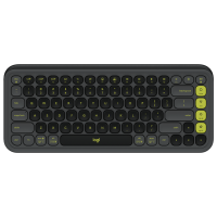 Tastatură Logitech POP Icon Keys Graphite Home and Office, Fără fir