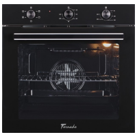 Cuptor încorporabil Tornado TRCB-75100 M Black A+, 75 l