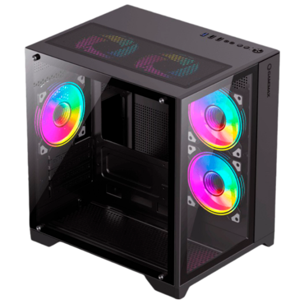 Корпус Gamemax Infinity Mini Черный Mini-ITX photo 1