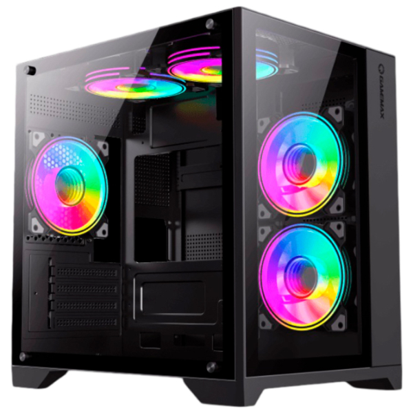 Корпус Gamemax Infinity Mini Черный Mini-ITX photo 2