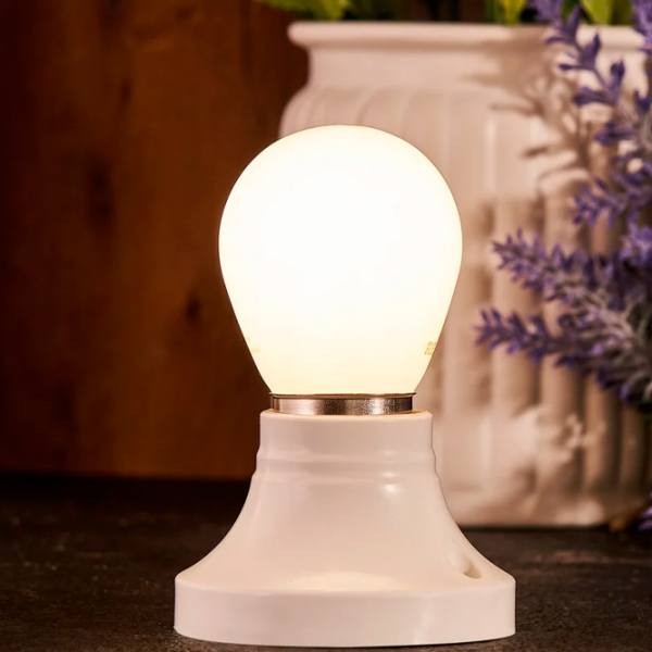 Лампочка светодиодная филаментная Rexant GL45 604-136 E27 | 9.5 Вт | White photo 4