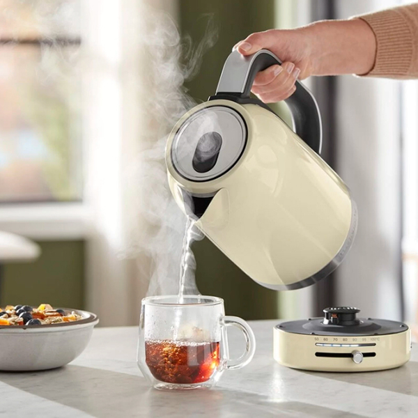 Электрочайник KitchenAid 5KEK1701EAC Кремовый 2400 Вт, 1.7 л, Внутреннее покрытие:  photo 6