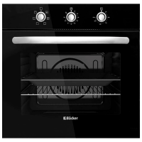 Cuptor încorporabil Backer HCO-66M6F Black A, 66 l
