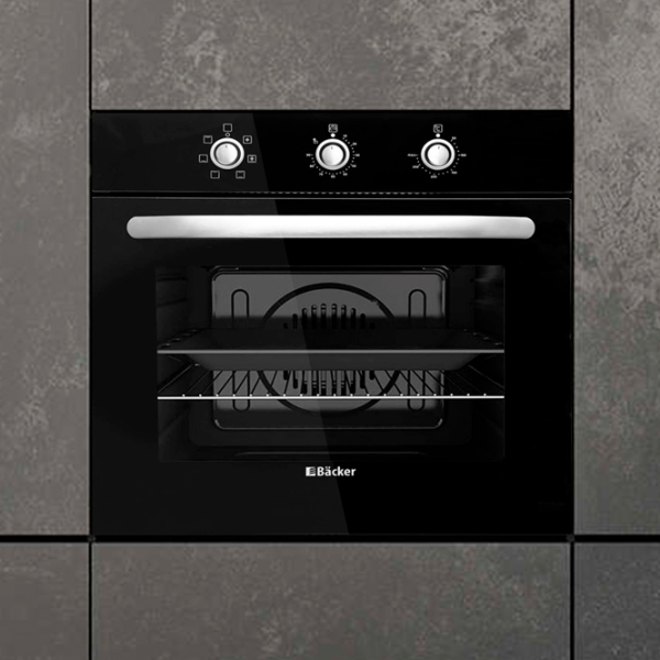 Cuptor încorporabil Backer HCO-66M6F Black A, 66 l photo 4