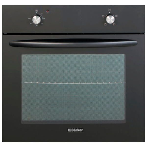 Cuptor încorporabil Backer BCE-4M 444 Black A, 65 l photo 1