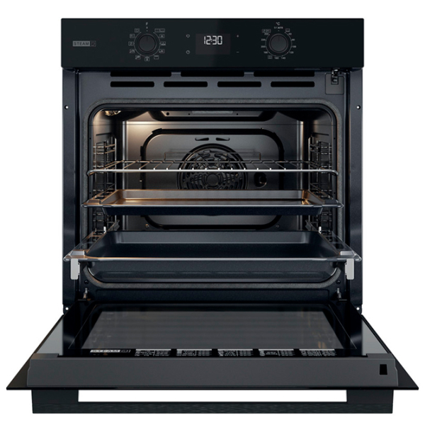 Cuptor încorporabil Whirlpool OMSK58RU1SB Black A+, 71 l photo 3