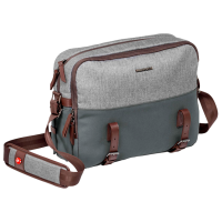 Сумка для фотоаппарата Manfrotto Windsor reporter bag Серый Натуральная кожа, Нейлон, Синтетическая ткань