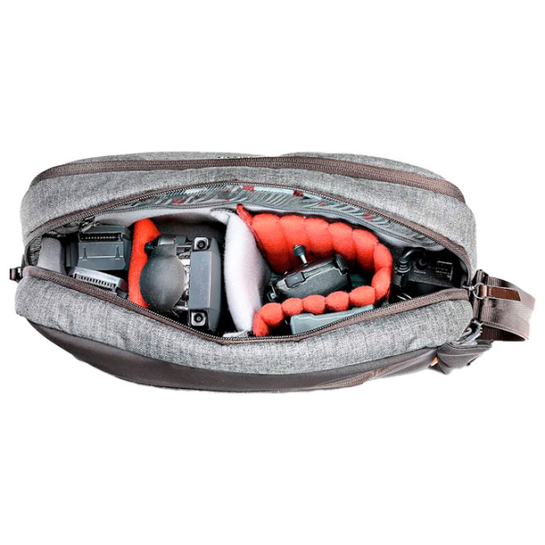 Сумка для фотоаппарата Manfrotto Windsor reporter bag Серый Натуральная кожа, Нейлон, Синтетическая ткань photo 6