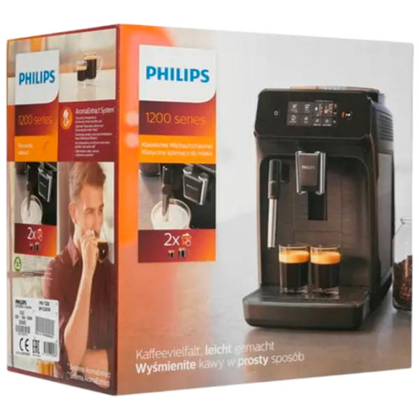 Aparat de cafea Philips EP1220/00 Black 1500 W, 1.8 l, Boiler photo 5